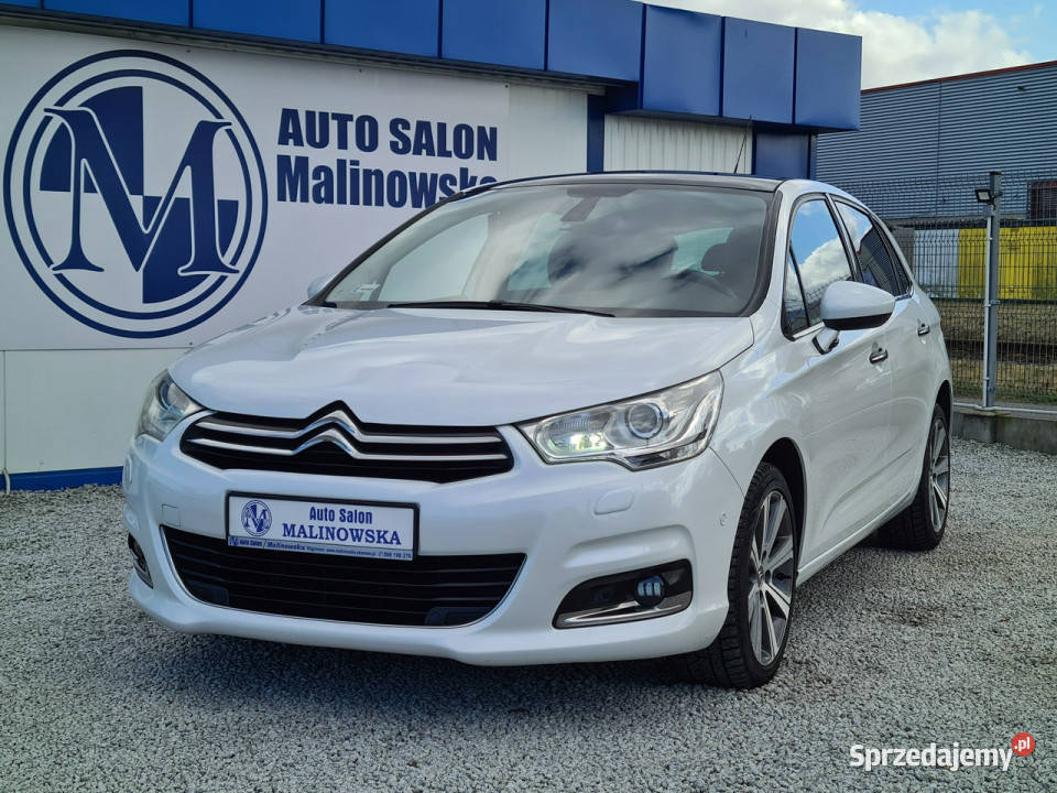 Citroen C4 SzklanyDach Navi Xenon 2xPDC Półskóry Wągrowiec