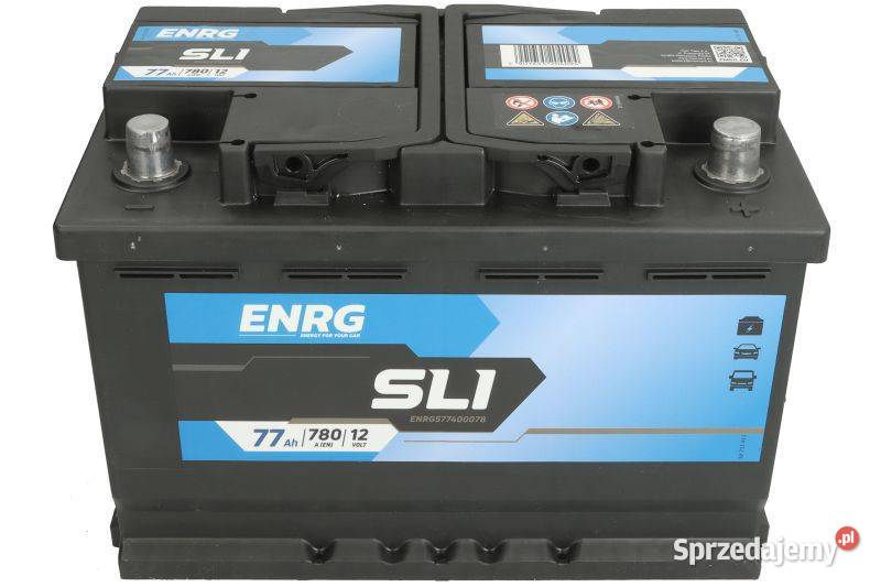 Akumulator Energy 12V 77Ah 780A 3 lata gwarancji śląskie Sosnowiec