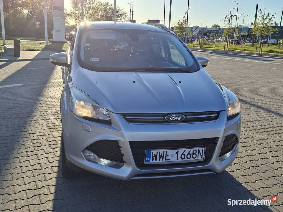 Ford Kuga ll 2014r 20tdci 44 AUTOMAT 1wł w nieuszkodzony Wrocław