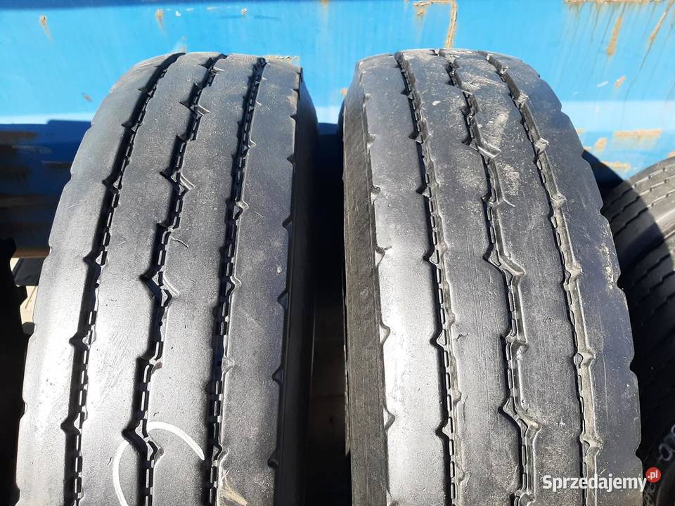 2x Opona używana ciężarowa 12R225 GOODYEAR 400 Zaścianki sprzedam