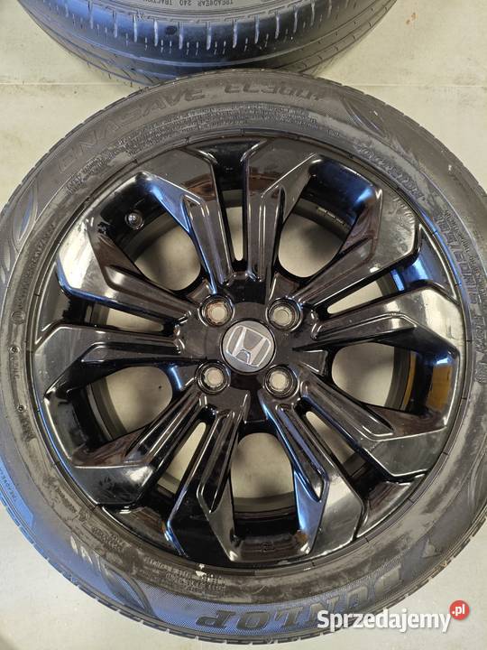 Koła felgi aluminiowe OE honda jazz 16 czarne Samochodowe Warka