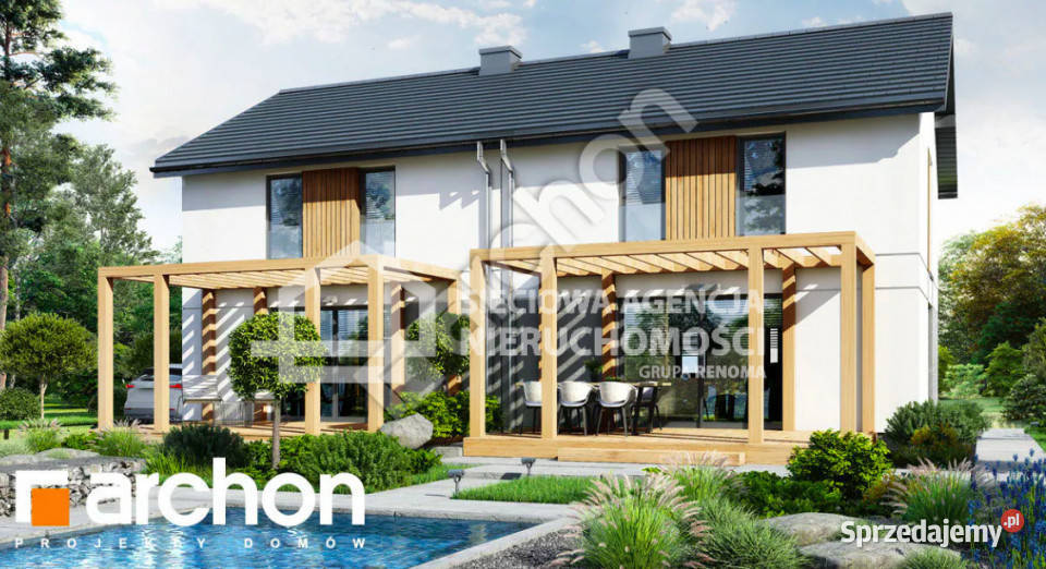 Dom bliźniak sprzedam 8986m2 Pępowo utwardzona Sprzedaż