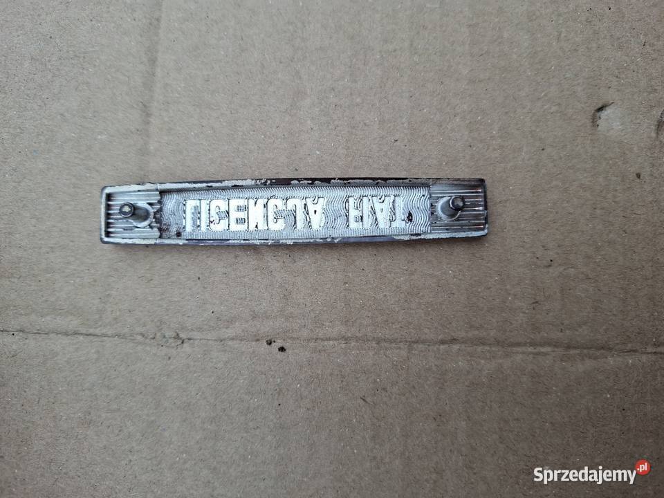 Emblemat znaczek logo Licencja Fiat 126p Maluch Strzelce Opolskie