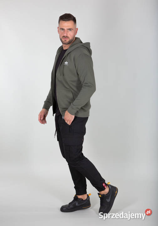 Alpha Industries bluza rozpinana BASIC ZIP HOODY Odzież codzienna Warszawa sprzedam