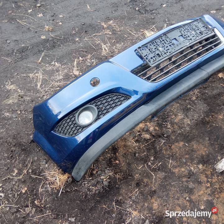 Opel Astra H zderzak przód plus halogeny