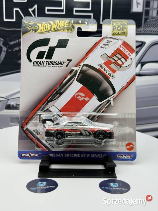 Hot Wheels POP CULTURE Nissan Skyline GTR BNR34 Samochody i pojazdy