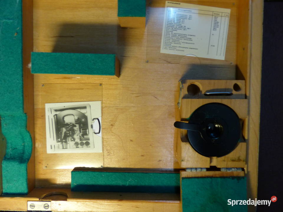 Mikroskop biologiczny PZO Pozostałe