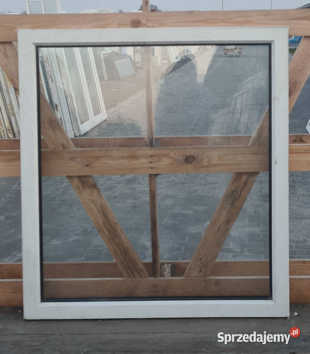 OKNA KacprzaK Witryna 95X106 FIX Używany PCV Lublin