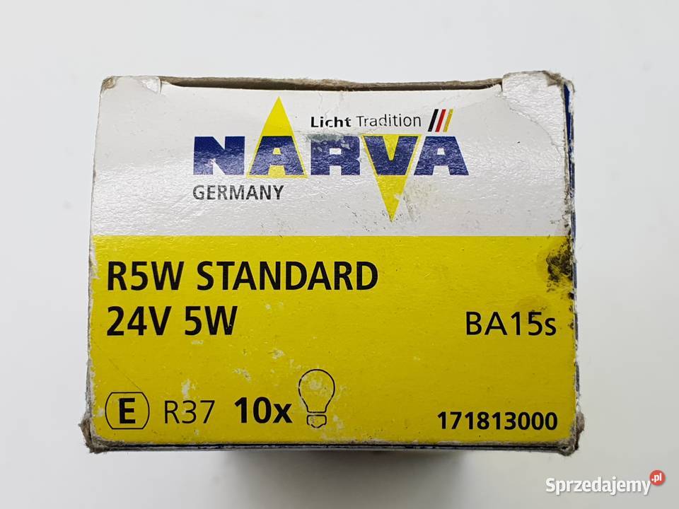 ZAROWKA NARVA R5W 5W IVECO EUROCARGO MAN SCANIA Janowice