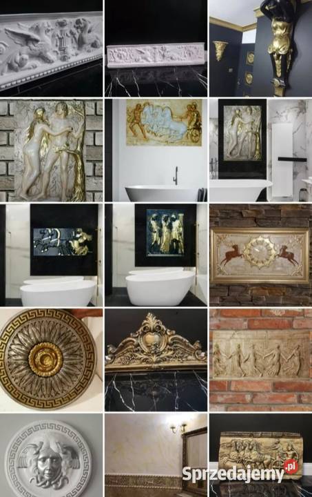 Sztukateria gipsowa Sztukaterie gipsowe gips Zielona Góra sprzedam