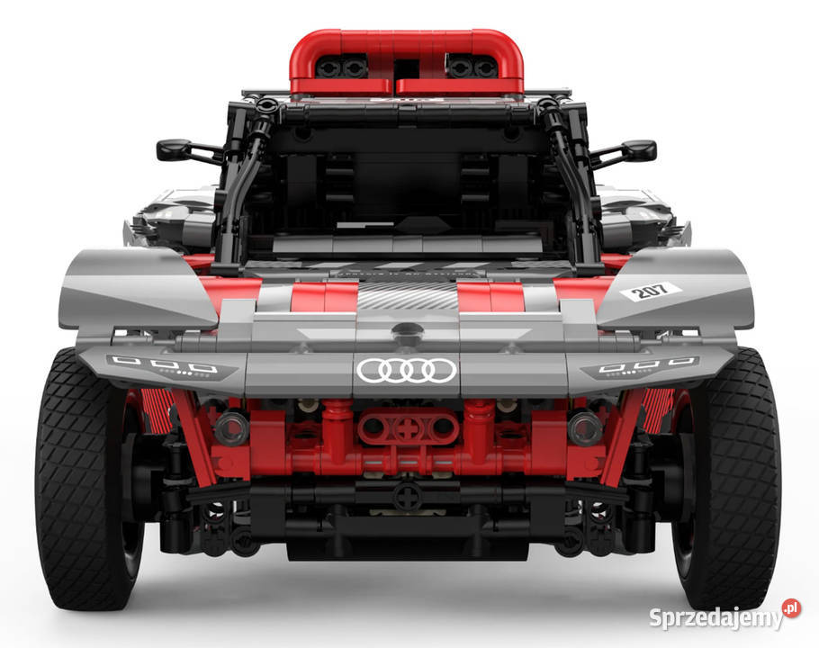 Audi RS Q e tron RASTAR 1 14 1046el szary klocki sprzedam