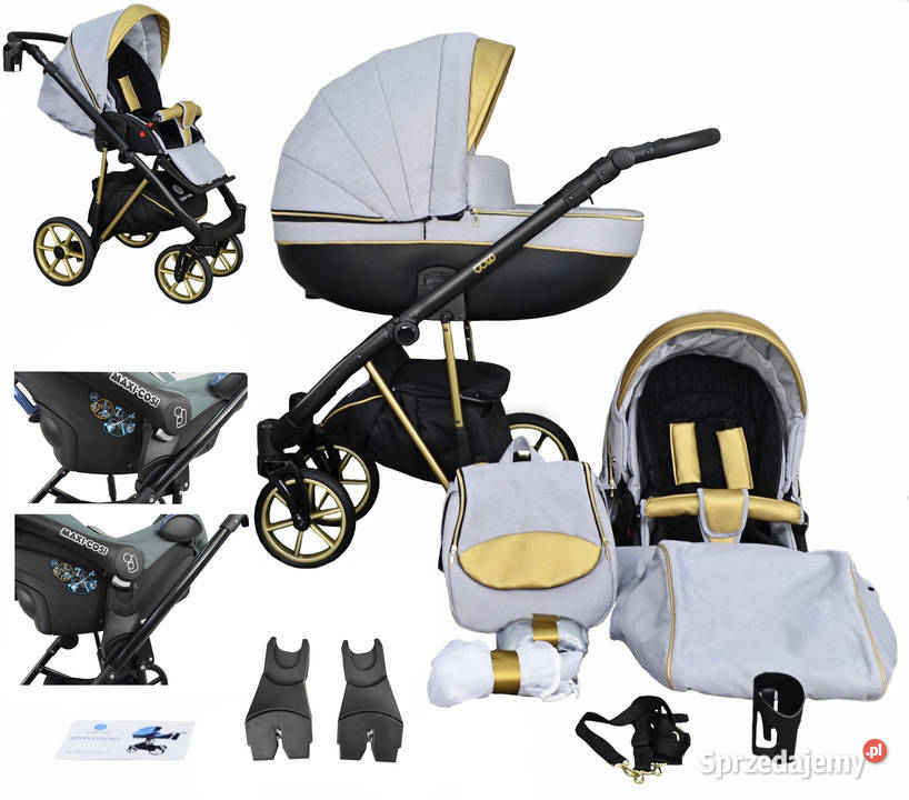 WÓZEK DZIECIĘCY FABERO 2W1 ADAPTERY MAXI COSI Kielce