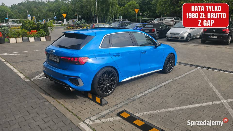 Cesja Audi S3 8Y rata brutto 1980 zl brutto 1998cm3 Katowice sprzedam