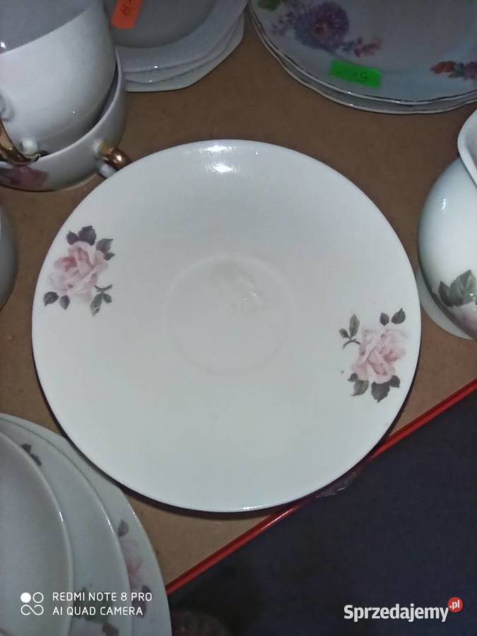 Filiżanka
z dwoma talerzykami KPM Krister
Syg