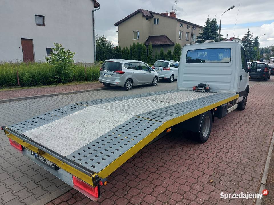 Laweta Iveco stan ramy wyciągarka 35t rana 6m lubelskie sprzedam