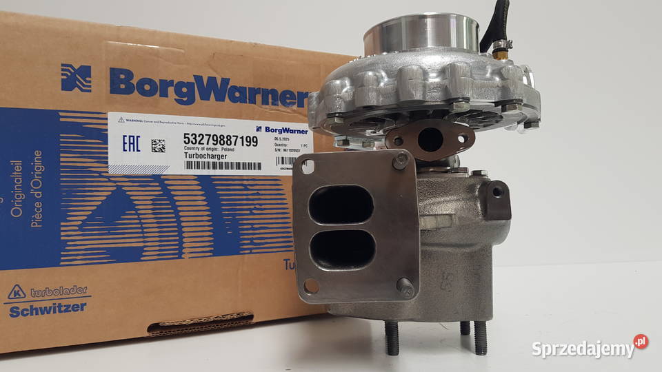 Turbosprężarka BorgWarner KKK 53279887199 Siedlce