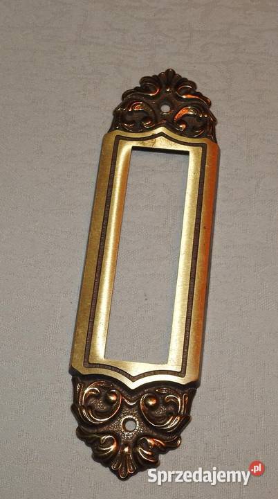 Dekoracja ozdoba na drzwi brąz mosiądz inny kolor Przemyśl