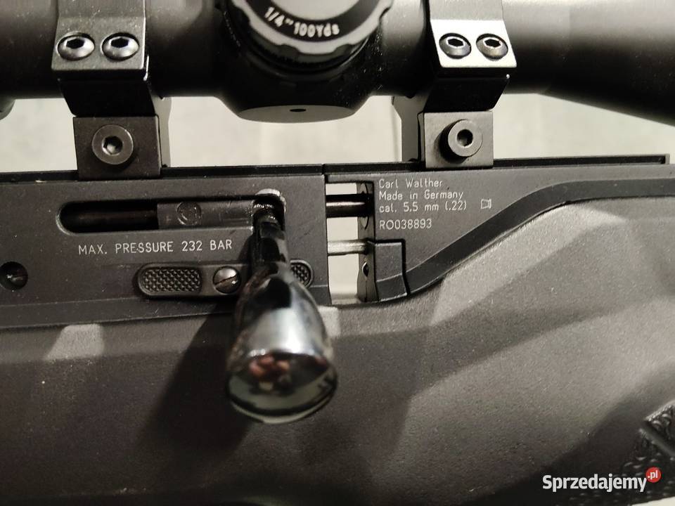 Wiatrówka PCP Walther Rotex RM8 55mm regulator Częstochowa