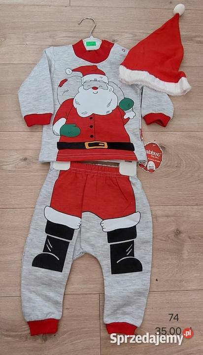 Komplet dresowy Świąty Mikołaj rozmiar 86 Wadowice