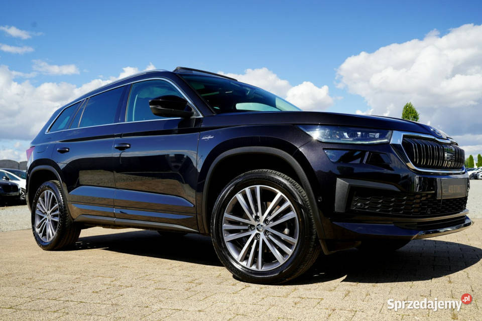 koda Kodiaq LAURINKLEMENT acc kamery 360 ful led 106781km Otmuchów