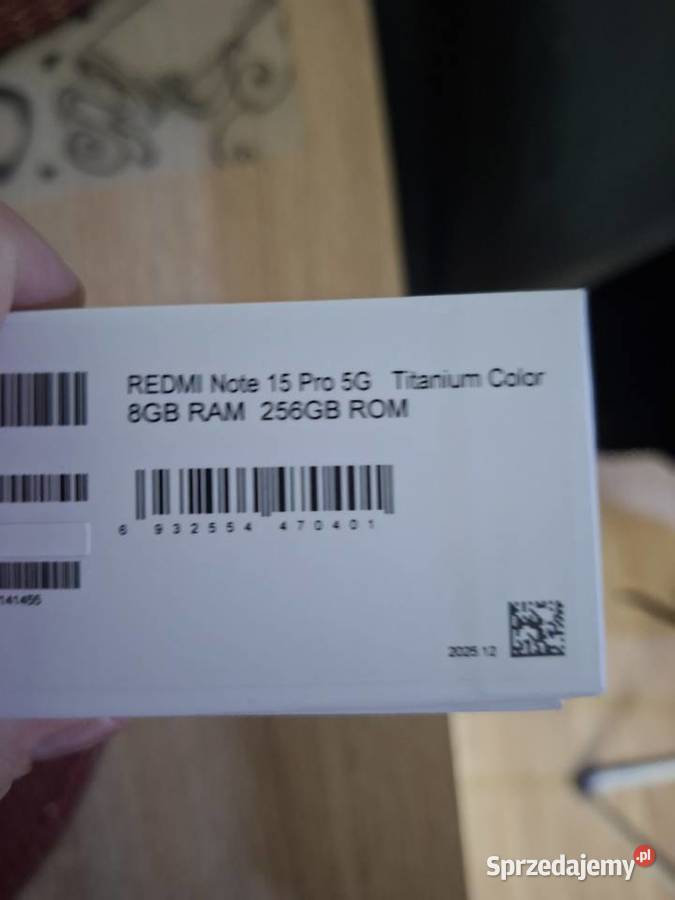 Redmi note pro 15 Telefony i Akcesoria