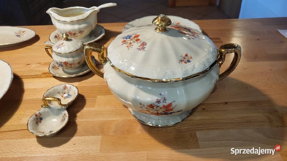Stara piękna śląska porcelana Huta Franciszka Bytom