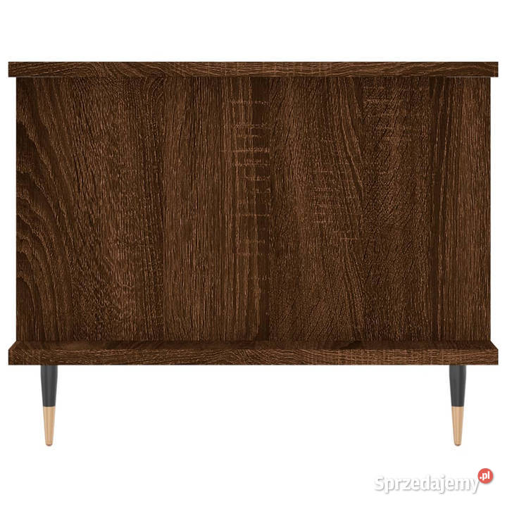 Stolik kawowy brązowy dąb 90x50x40 WM829475 Warszawa