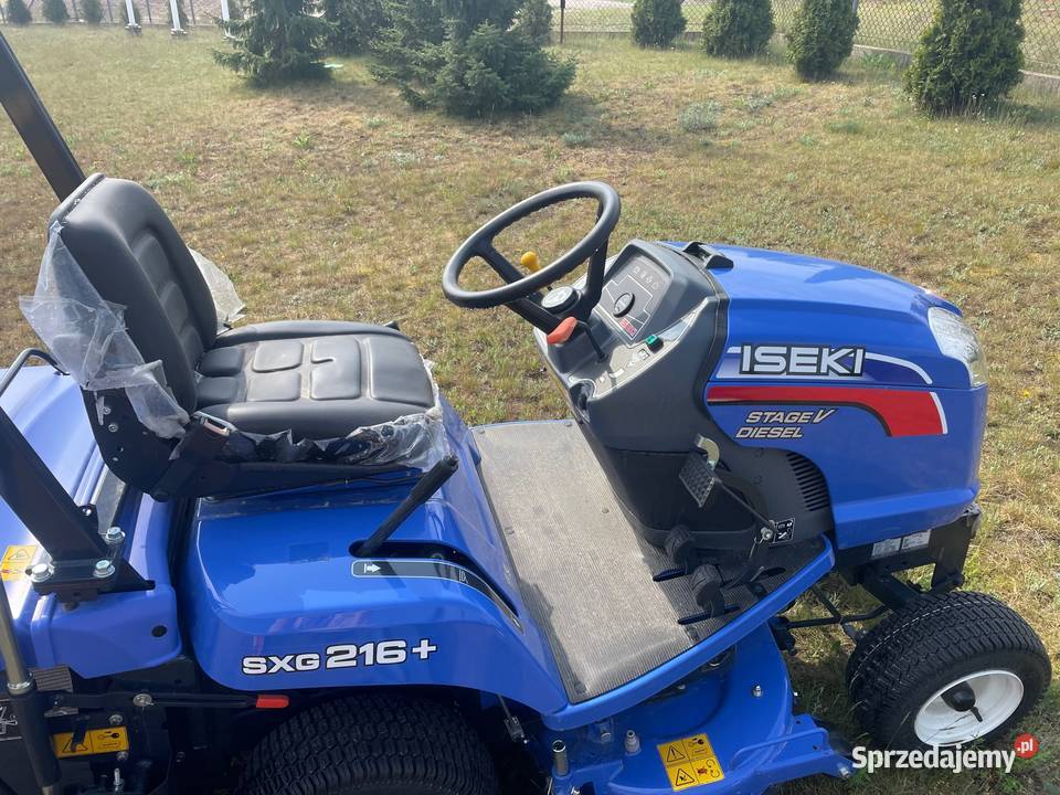 Traktorek ogrodowy Iseki SXG 216 NOWA GWARANCJA Gdańsk
