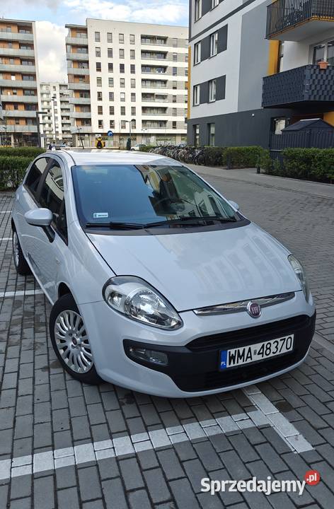 Fiat Punto Evo 14 2010 Biały Perłowy Warszawa