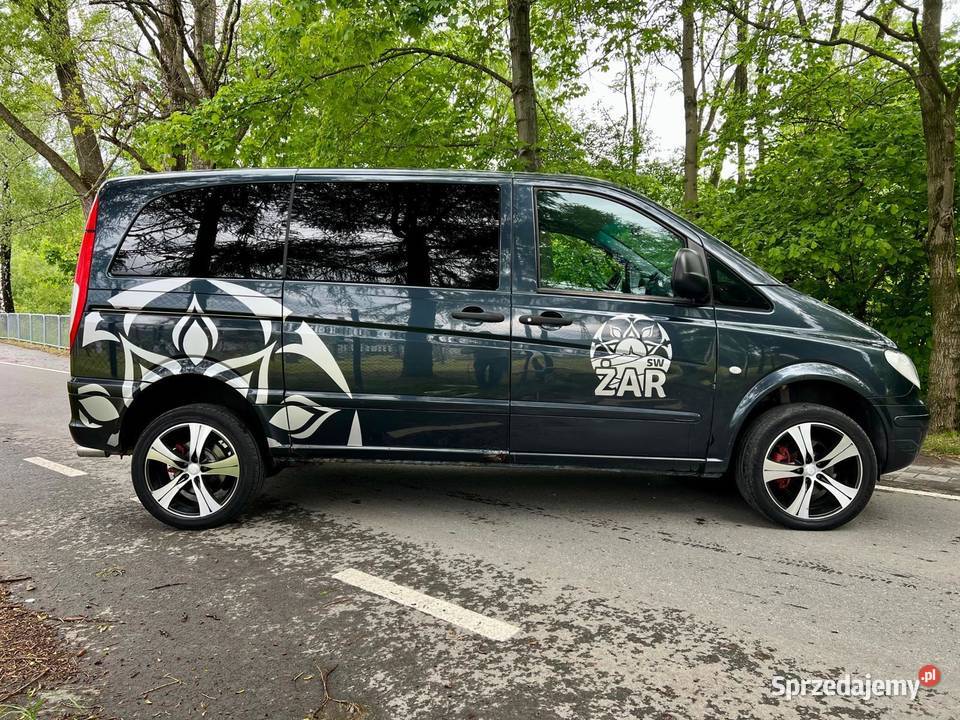 Mercedes viano 4x4 multivan 8 osobowy Vat 23 Zarejestrowany w Polsce Zator
