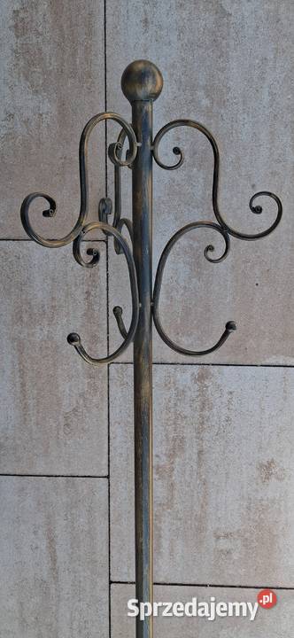 Wieszak wolnostojący metaloplastyka metalowy sprzedam