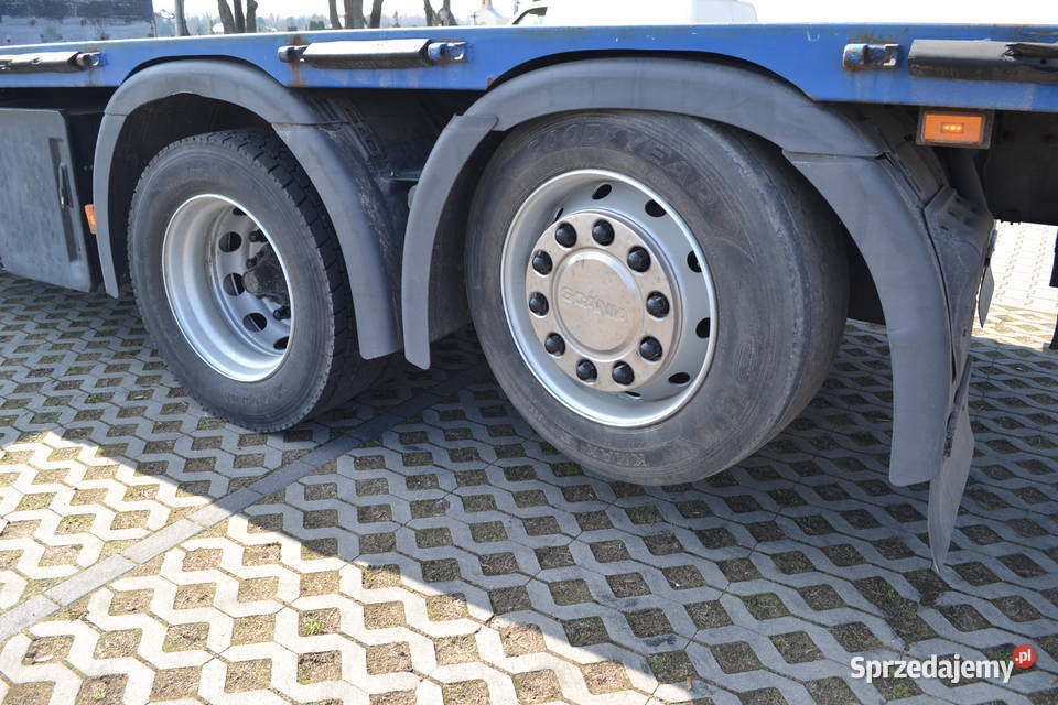 Scania P 310 TRZECIA OŚ SKRĘTNA PLATFORMA dł 735 radio / CD sprzedam