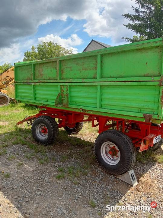 Przyczepa rolnicza AUTOSAN D732 wywrotka świętokrzyskie Łagów
