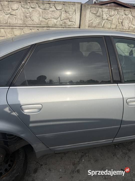 Drzwi prawe tył ly7m Audi A6 C5 sedan Ostrów Wielkopolski