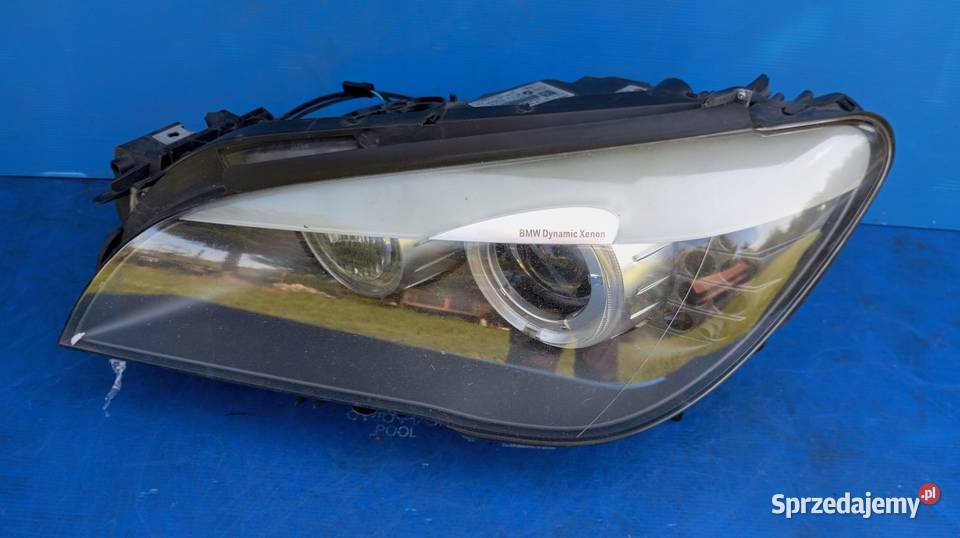 LAMPA LEWY PRZÓD EUROPA XENON DYNAMIC BMW 7 F01 Motoryzacja Nowy Tomyśl