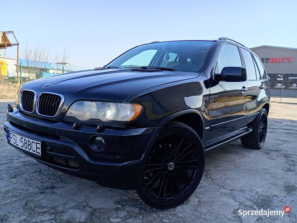 BMW X5 E53 44i 286kmLPG Felgi 21 caliBogato automatyczna Kostrzyn nad Odrą