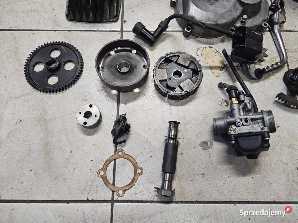NRG 50 silnik części wał sprzęgło kapa kopka dolnośląskie Jelenia Góra sprzedam