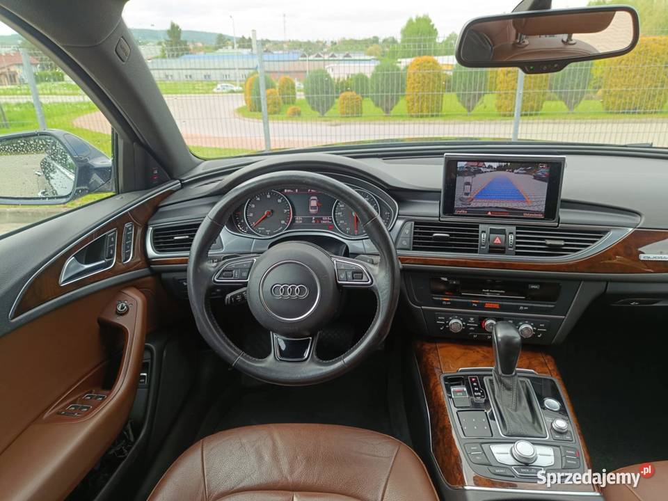 AUDI A6 C7 20 TFSI QUATTRO SLINE elektrycznie ustawiane fotele podkarpackie Sanok