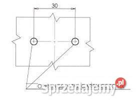 Lampa obrysowa LED prostokątna 1224V 1054x45x118 Kamionna