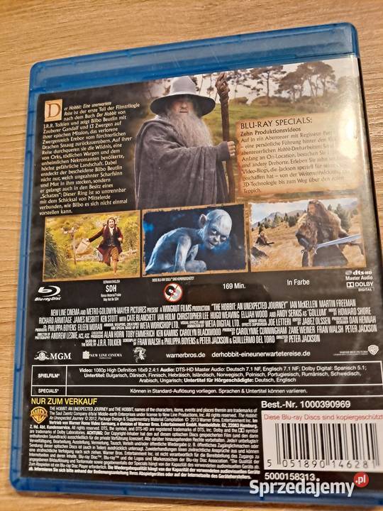 HOBBIT bluray napisy Kraków