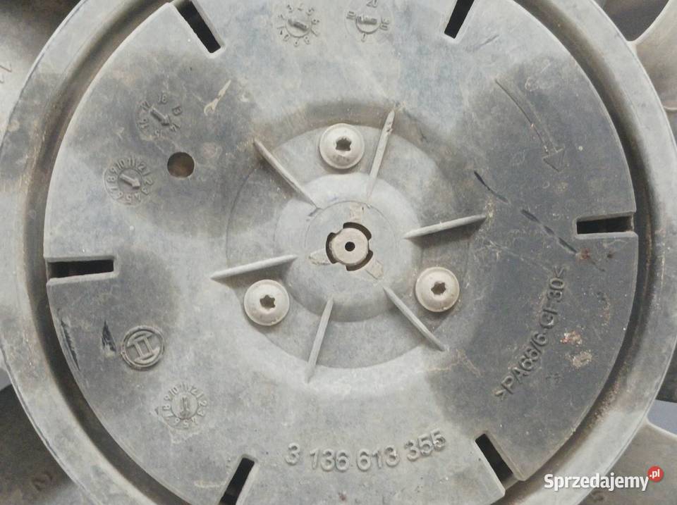 WENTYLATOR CHŁODNICY 20 D C 13267631 3135104027