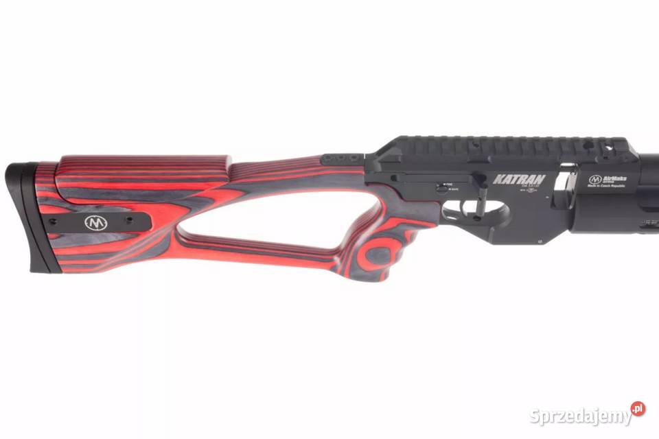 Wiatrówka AirMaks Katran W 55mm Red Lamino