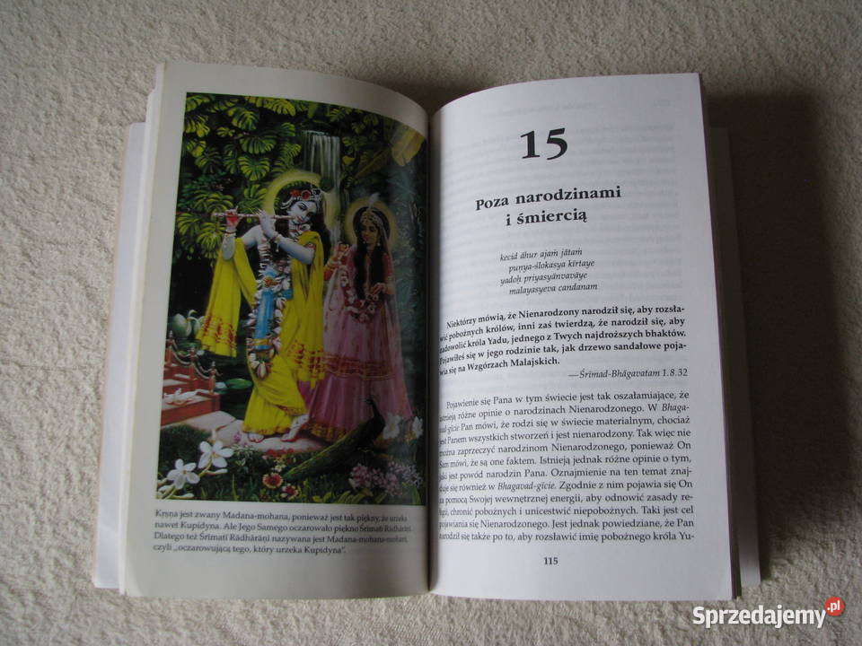 Nauki królowej Kunti Śri Śrimad AC Bhaktivedanta Brzegi sprzedam