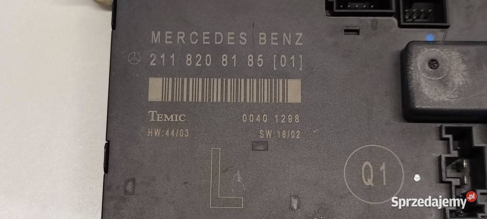 MERCEDES W211 KIEROWNICA POWIETRZA A2115050530 sprzedam