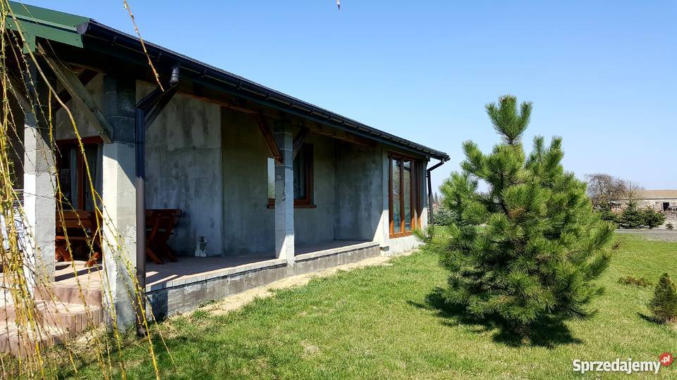 Dom wolnostojący taras Domy