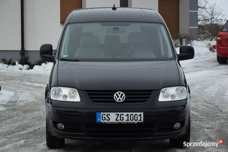 Volkswagen Caddy 20TDI Navi Klimatronik Webasto Rok produkcji 2009 Majdan Sieniawski