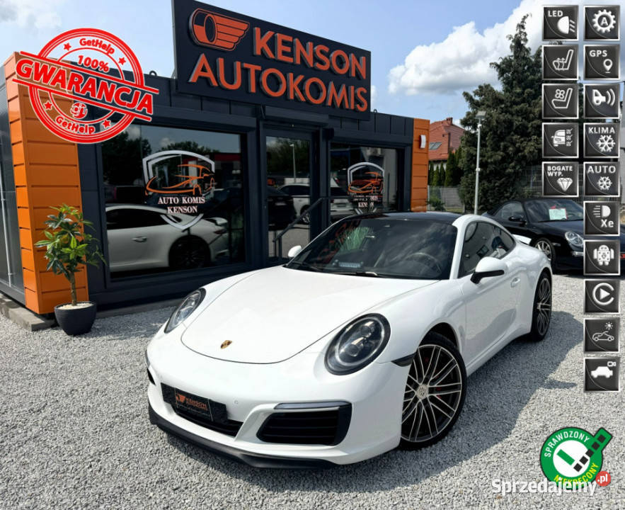 Porsche 911 BiTurbo Panorama dach Podgrzewane aluminiowe felgi Bydgoszcz