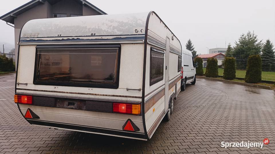 Przyczepa kempingowa HOBBY campingowa kemping Rok produkcji 1988