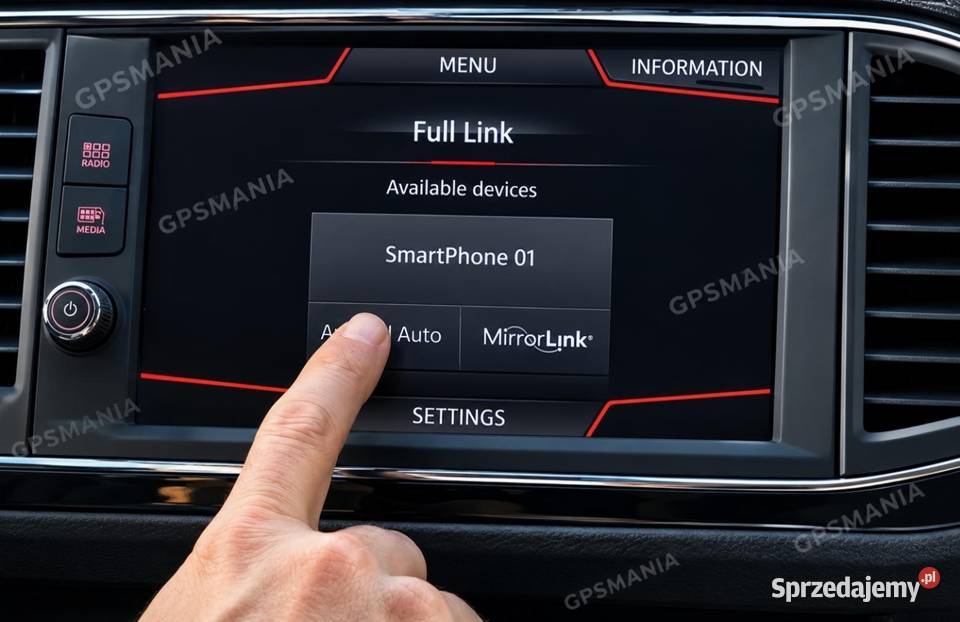 Aktywacja Full Link Seat Android Auto Apple Aleksandrów Łódzki