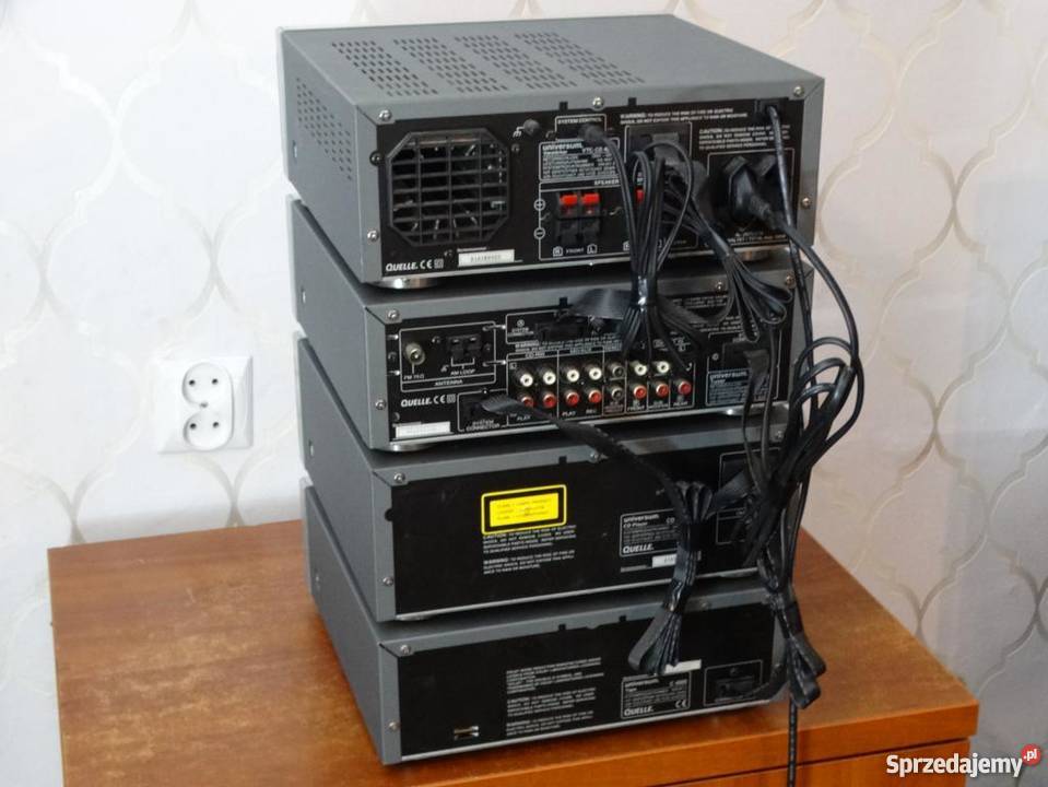 Niemiecka wieża audio 4 segmentymocna WYSYŁKA Jasło